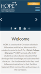Mobile Screenshot of hopeschools.org